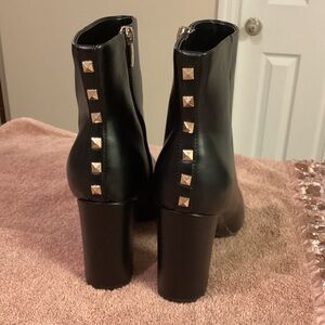 Nine West Studded Back Ankle Boots